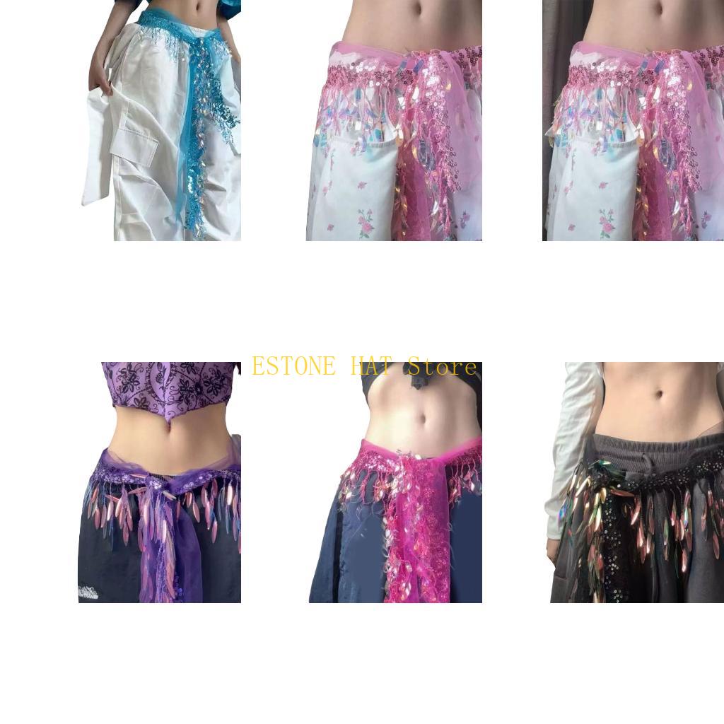 Women'S Jeans Accessories - 49MF damski pas do tańca brzucha