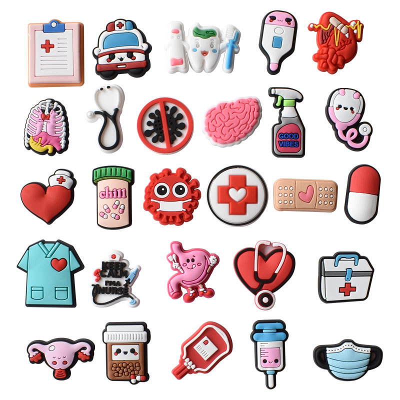 Women'S Accessories Crocs - Charms do butów pielęgniarskich dla Crocs