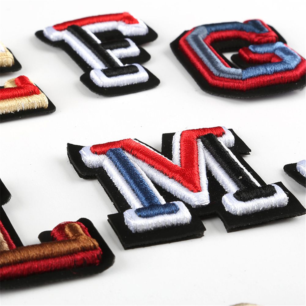 Women'S Jeans Accessories - 26 sztuk A-Z litery naszywki alfabet