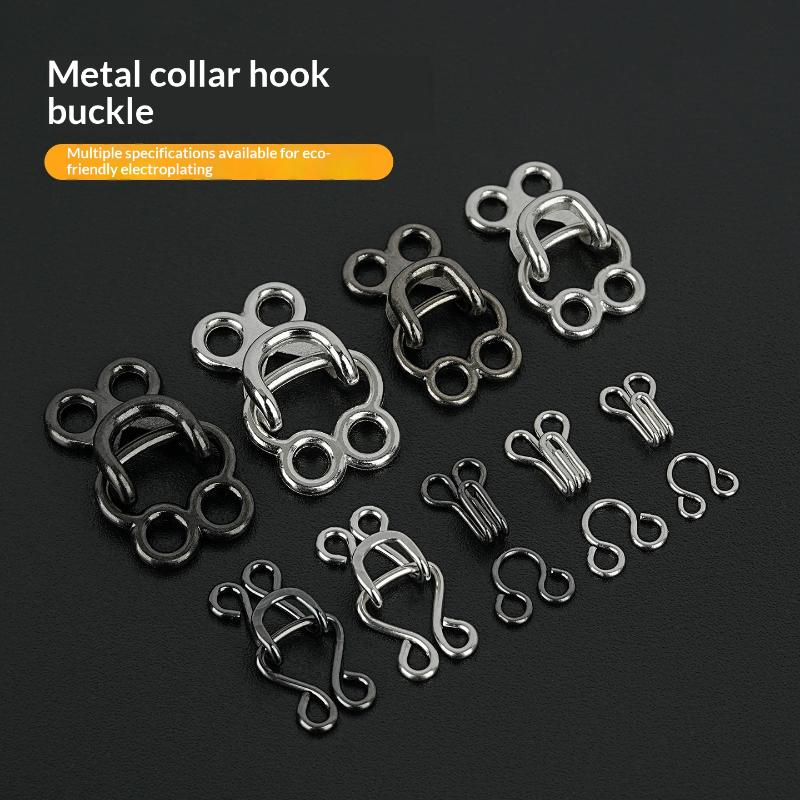 Women'S Jeans Accessories - 10 Par Metalowych Niewidocznych Haczyków do