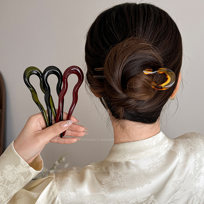 Hair Fork Stick - Wsuwka do włosów w kształcie litery