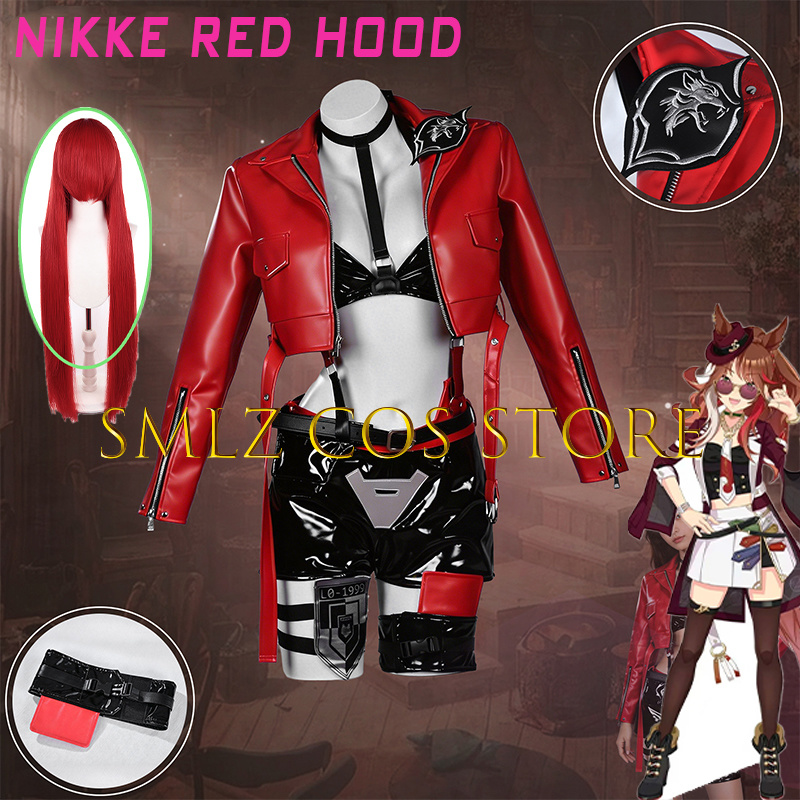 Women'S Red Accessories - Kostium Cosplay Nikkee Red Rapi Czerwony
