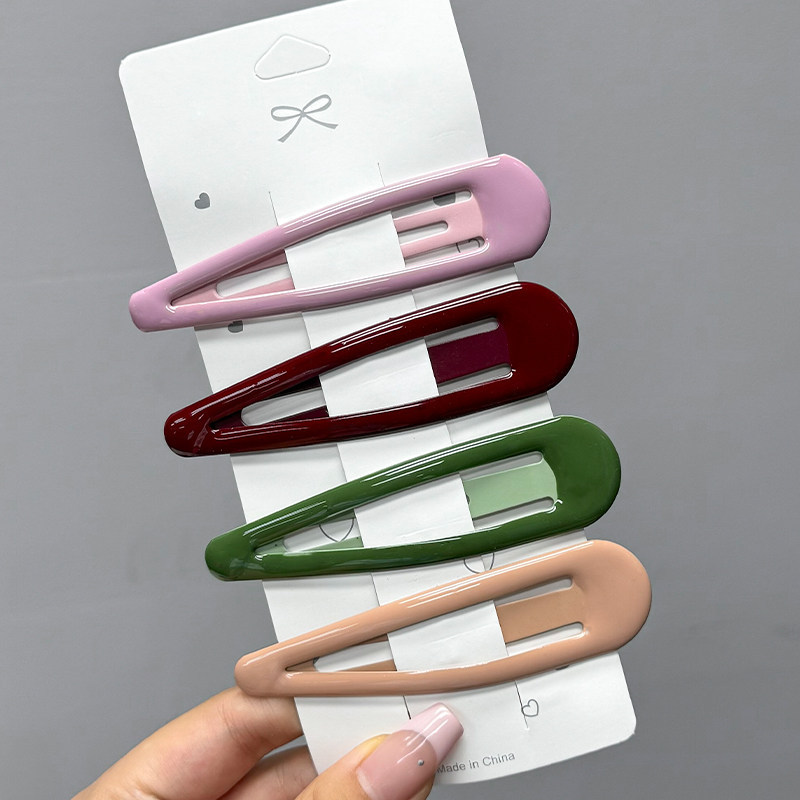 Women Accessories Dropshipping - Duże metalowe klipsy do włosów dla