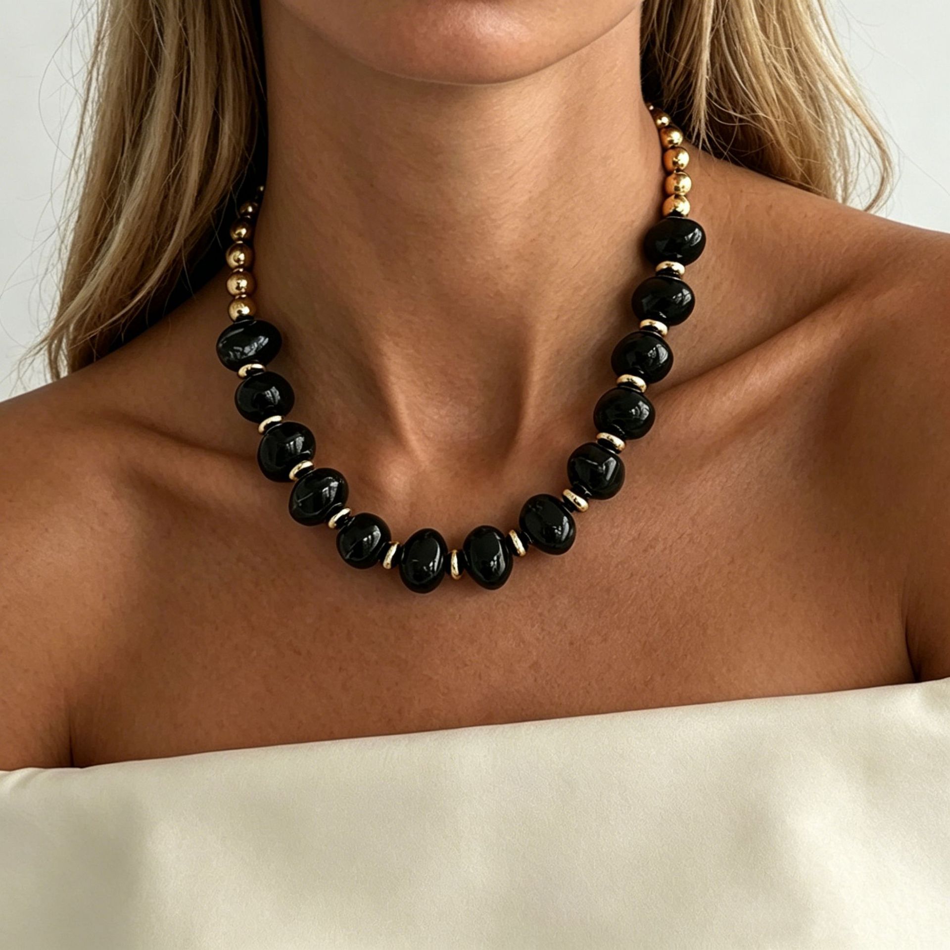 Women Accessories Temu - Akcesoria Modowe, Naszyjnik z Koralików z