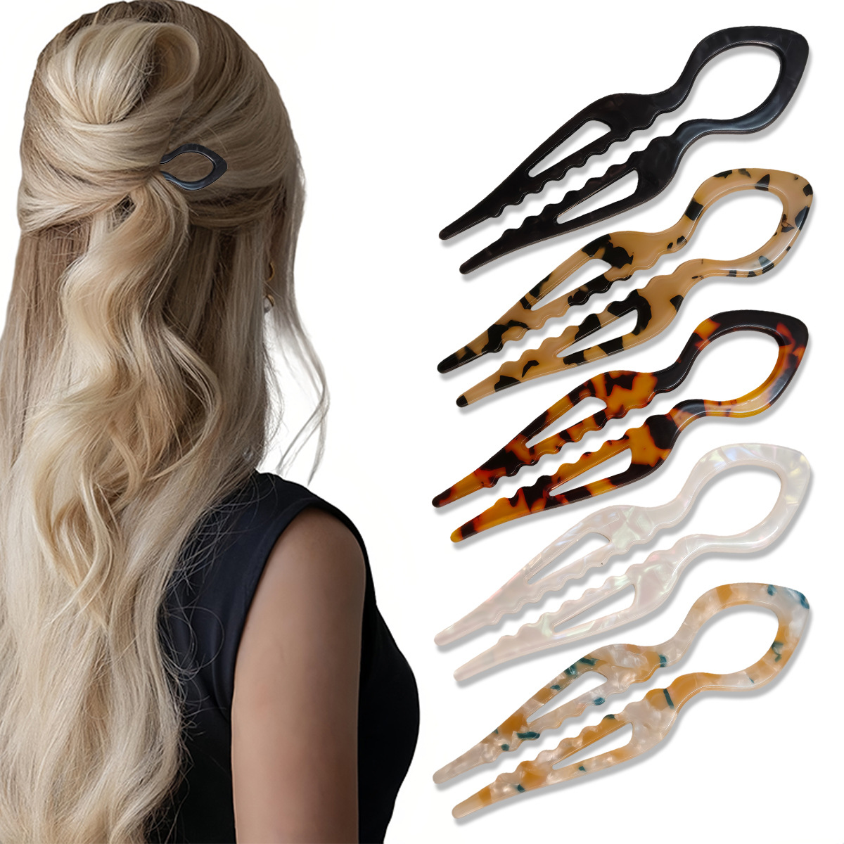 Szpilki do włosów w kształcie  – Hair Fork Stick recenzja i cena