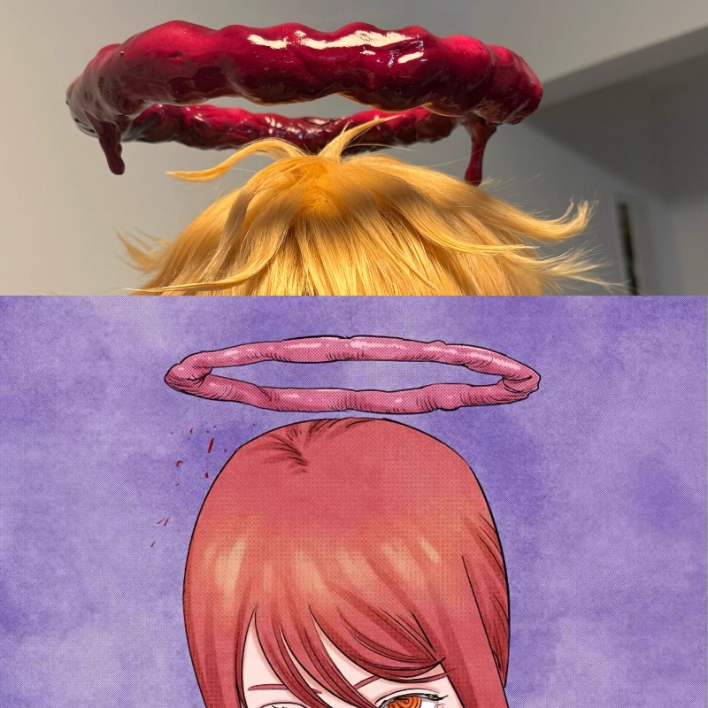 Anime Makima Cosplay Chainsaw  – Women'S Red Accessories recenzja i cena