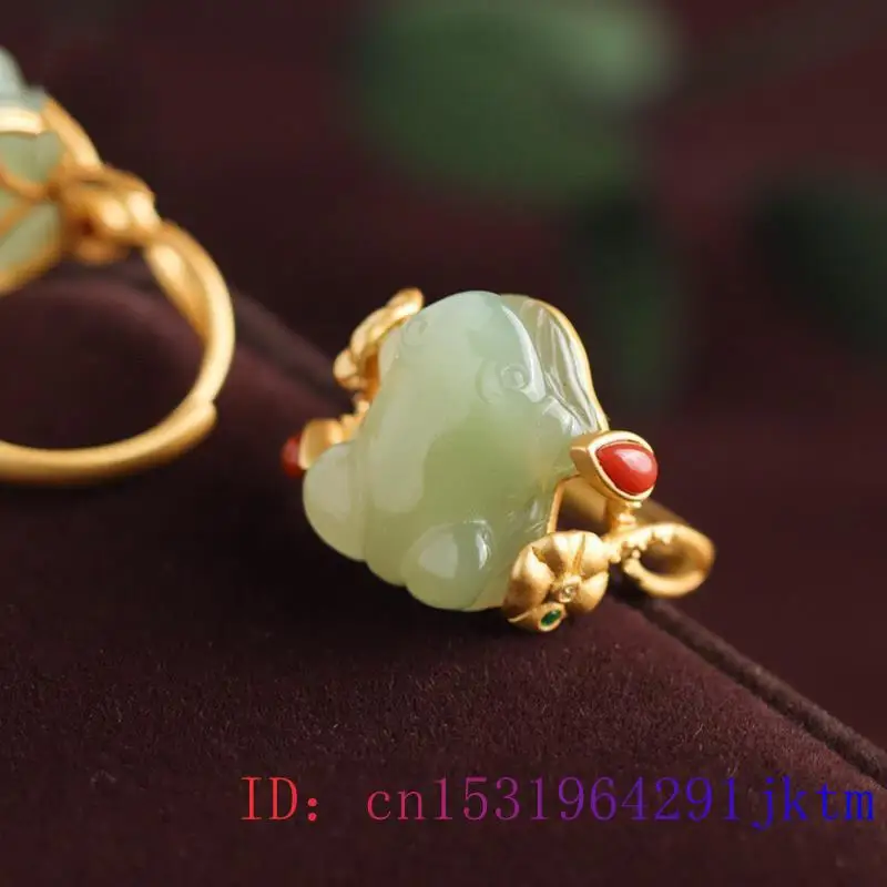 Pierścionki z zielonego jadeit – Women'S Accessories Rings recenzja i cena