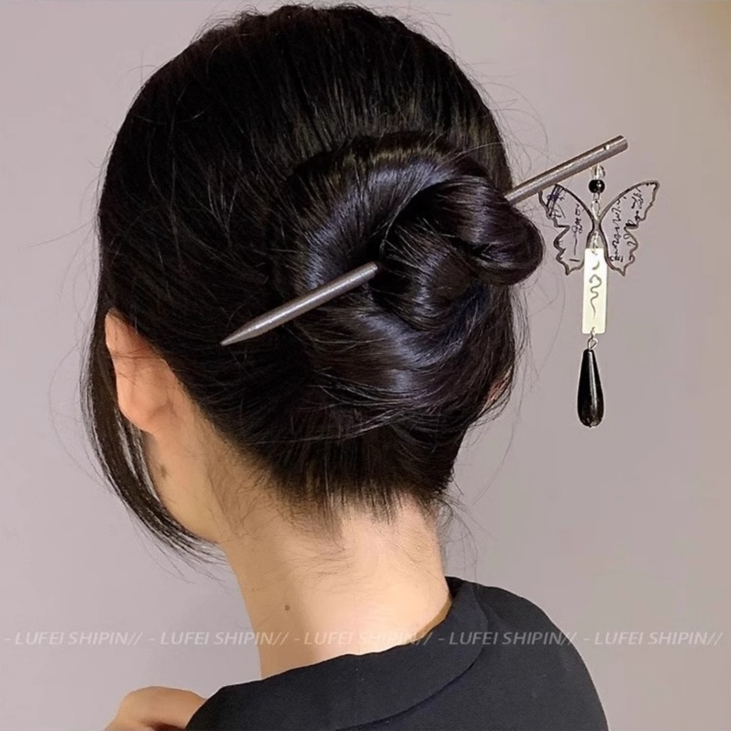 Lekka Luksusowa Drewniana Spin – Hair Fork Stick recenzja i cena