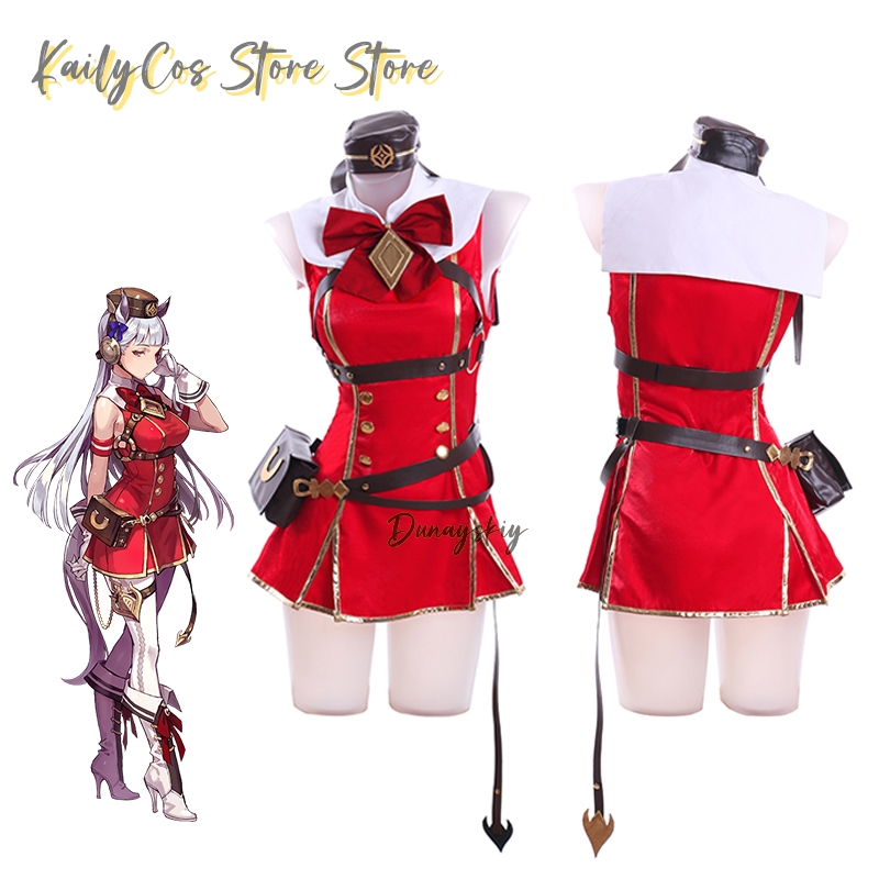 Peruka, kapelusz, uszy, ogon,  – Women'S Red Accessories recenzja i cena