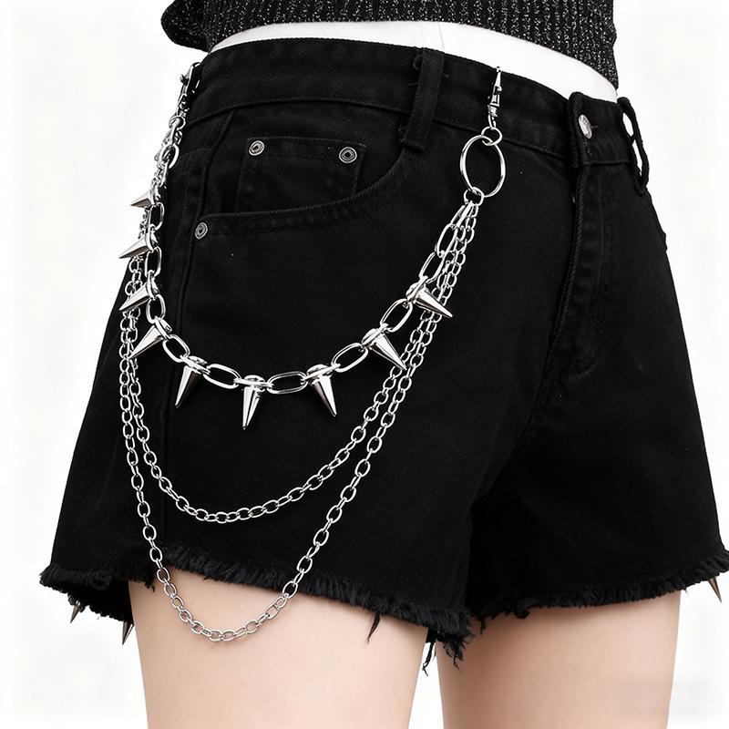 Unisexowy łańcuch na spodnie w – Women'S Jeans Accessories recenzja i cena