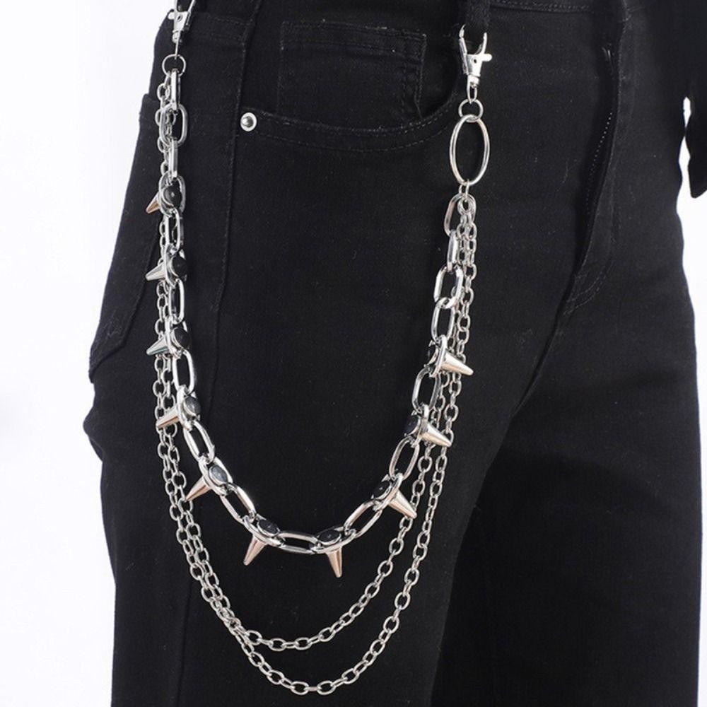 Unisexowy łańcuch na spodnie w – Women'S Jeans Accessories recenzja i cena