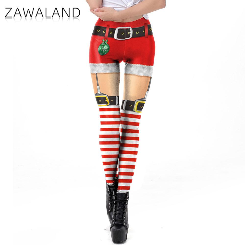 Legginsy świąteczne Zawaland d – Women'S Red Accessories recenzja i cena