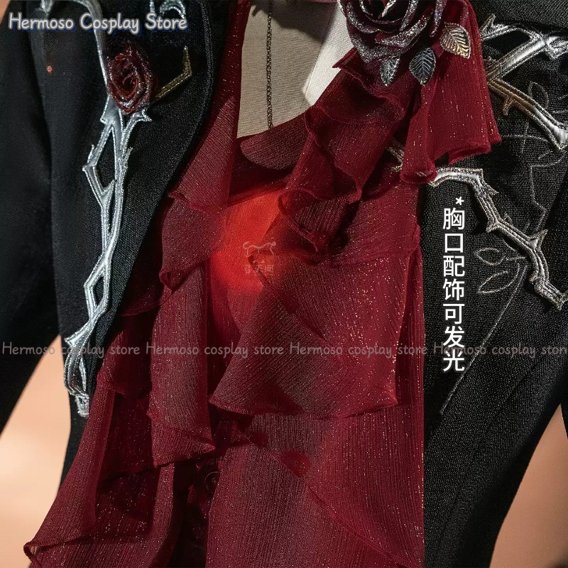 Kostium cosplay Identity V Com – Women'S Red Accessories recenzja i cena