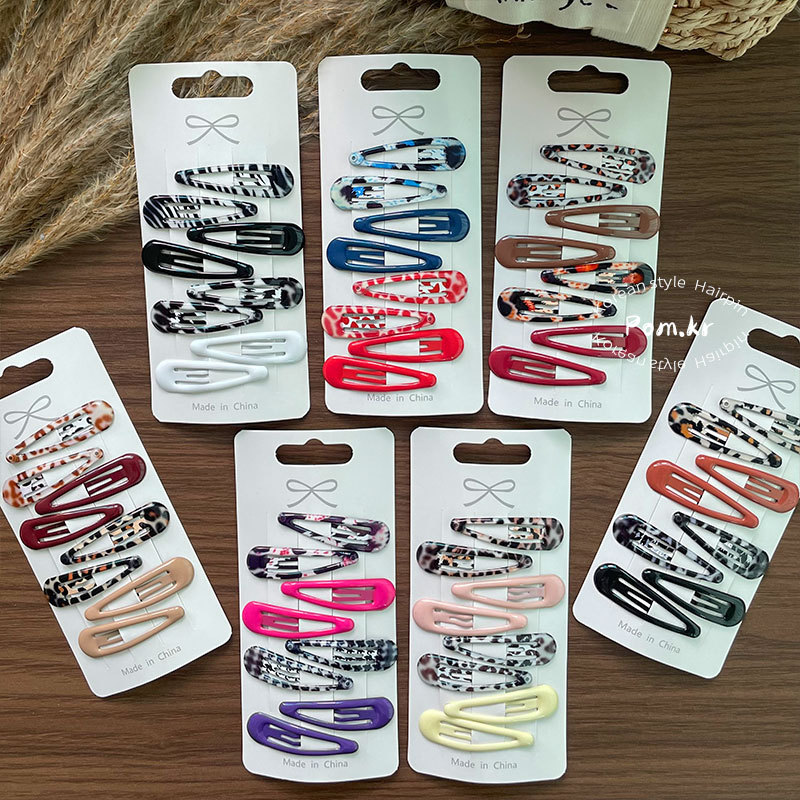 8 szt. Kolorowe spinki do włos – Women Accessories Dropshipping recenzja i cena