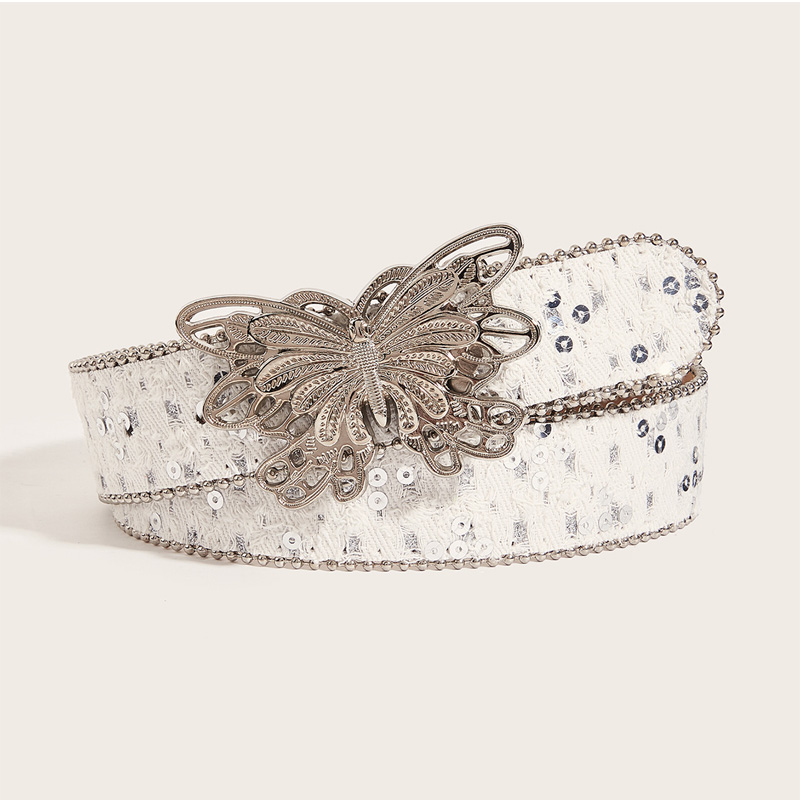 Pasek skórzany w stylu Y2K z m – Women'S Jeans Accessories recenzja i cena