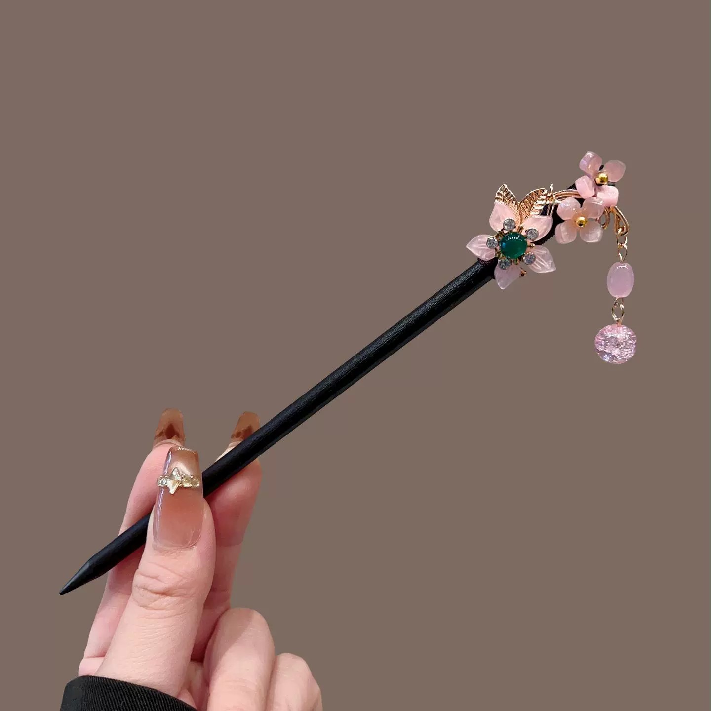 Antyczna drewniana spinka do w – Hair Fork Stick recenzja i cena