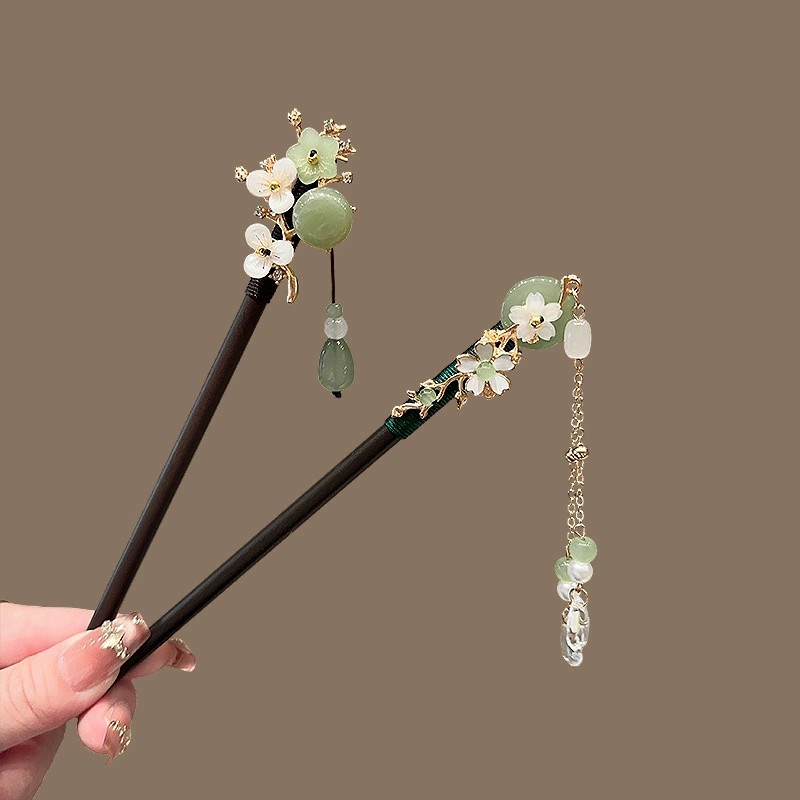 Antyczna drewniana spinka do w – Hair Fork Stick recenzja i cena