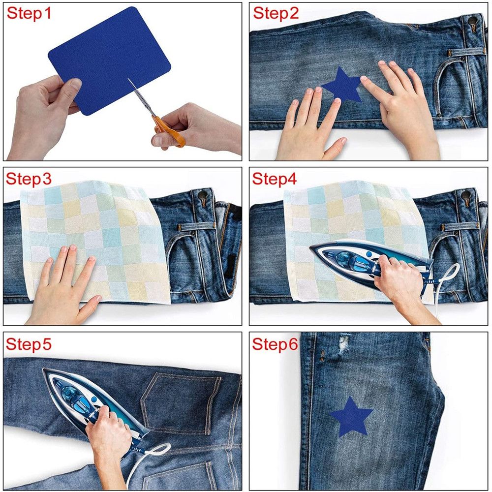 Dżinsy naprasowanki naprawa sp – Women'S Jeans Accessories recenzja i cena