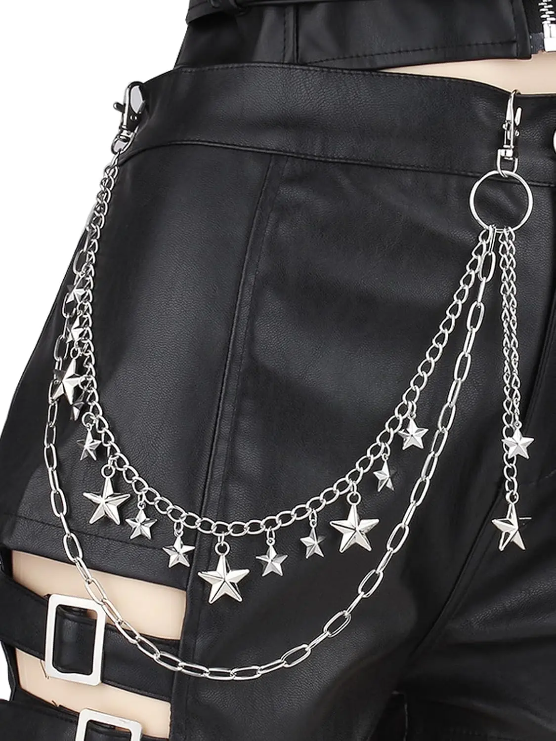 Metalowy łańcuch do spodni w s – Women'S Jeans Accessories recenzja i cena