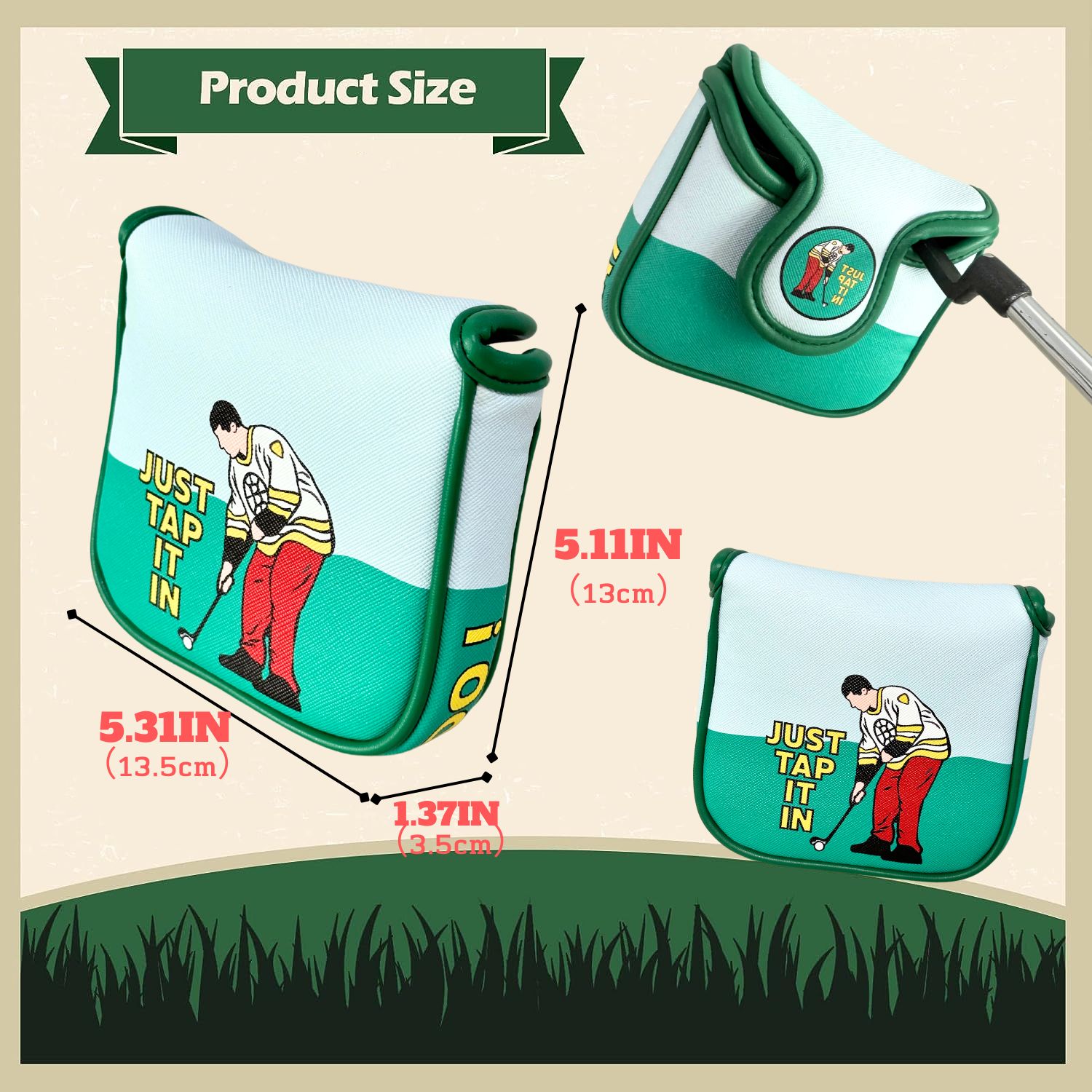 Zabawny pokrowiec na miotacz g – Women'S Golf Accessories recenzja i cena