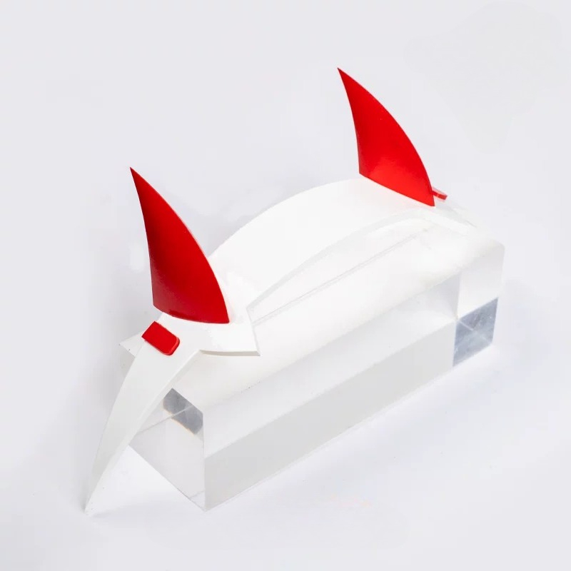 Anime Zero Two Cosplay Czerwon – Women'S Red Accessories recenzja i cena