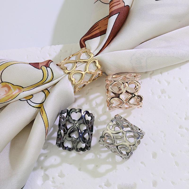 1/4 szt. Metalowe okrągłe bros – Women'S Accessories Rings recenzja i cena