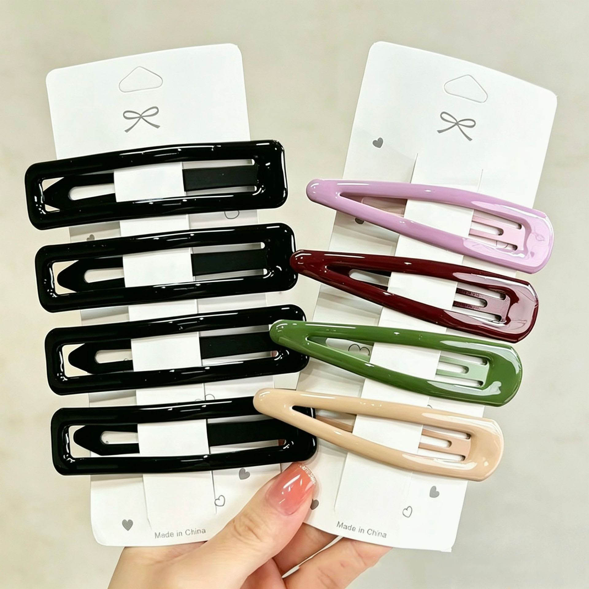 Duże metalowe klipsy do włosów – Women Accessories Dropshipping recenzja i cena