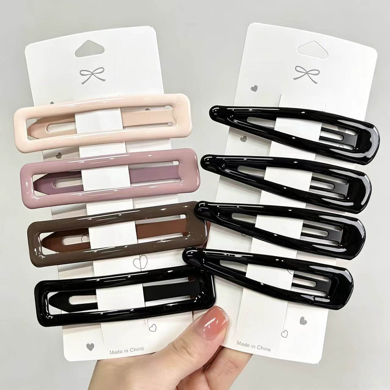 Duże metalowe klipsy do włosów – Women Accessories Dropshipping recenzja i cena