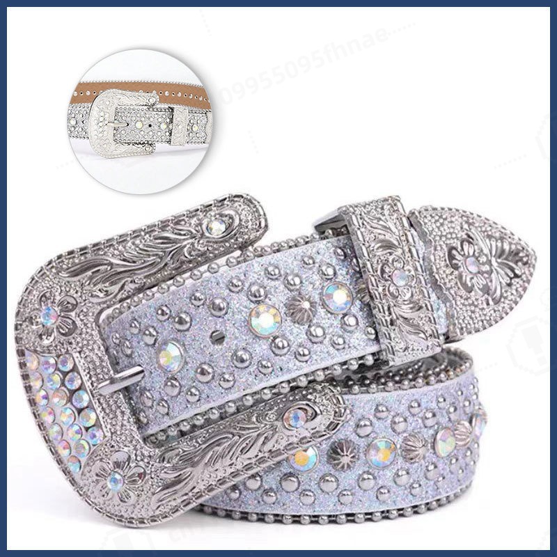 Pasek z dżetami w stylu Y2K dl – Women'S Jeans Accessories recenzja i cena