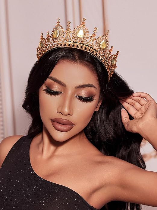 Barokowa królowa zielona koron – Women Accessories Dropshipping recenzja i cena