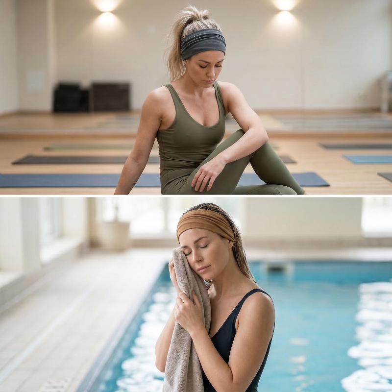 Nowość! Szerokie opaski na gło – Women'S Yoga Accessories recenzja i cena