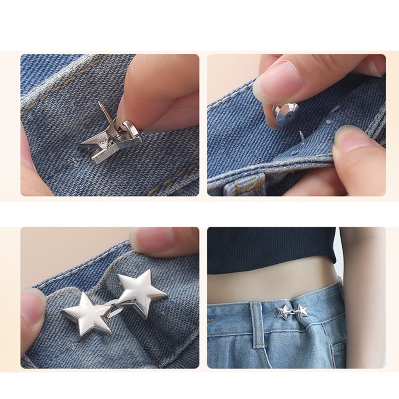 1 zestaw regulowana klamra w t – Women'S Jeans Accessories recenzja i cena
