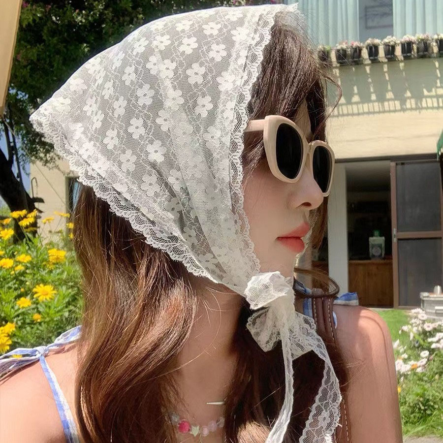 1 szt. Trójkątna koronkowa chu – Women Accessories Photos recenzja i cena